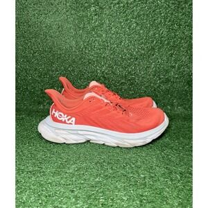 Hoka One One Clifton Edge Womens Size 10 Red Running Shoes Comfort Sneakers